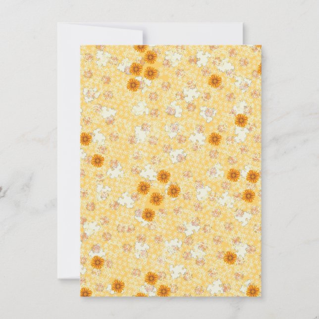 Invitación Sistema de la boda de la maravilla de la miel (Anverso)