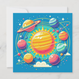 Invitación Sistema solar