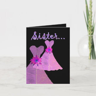 Invitación SISTER_ Be My Chief Bridesmaid - Personalizable