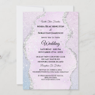 Invitación *~* Sitio web de RSVP Resumen Boda del Pastel AR13