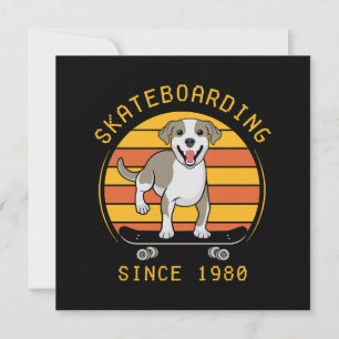 Invitación Skateboarding Desde 1980