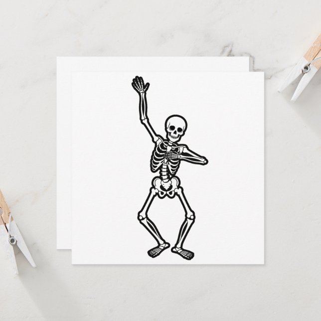 Invitación Skeleton (Anverso/Reverso In Situ)