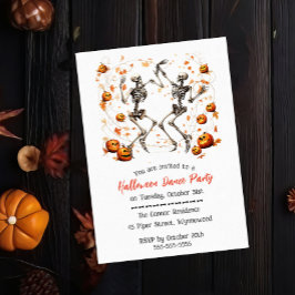 Invitación Skeleton Dance Fiesta
