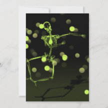 Skeleton de Rayos X bailando - Lime Green