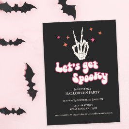 Invitación Skeleton Halloween Party