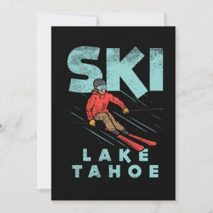 Invitación Ski Lake Tahoe