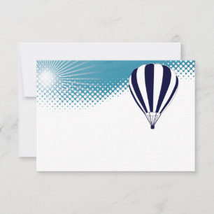 Invitación sky high ballooning