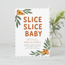 Slice Slice Baby Pizza Baby Shower