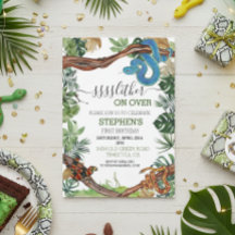 Slither sobre Snake Reptile Lover Cumpleaños