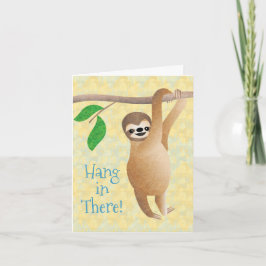Invitación Slon Hang in There animation or Get Well