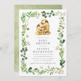 Invitación Sloth Baby Shower Invitation