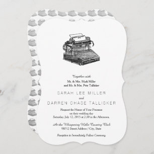 Invitación Smith Premier No. 2 Typewriter