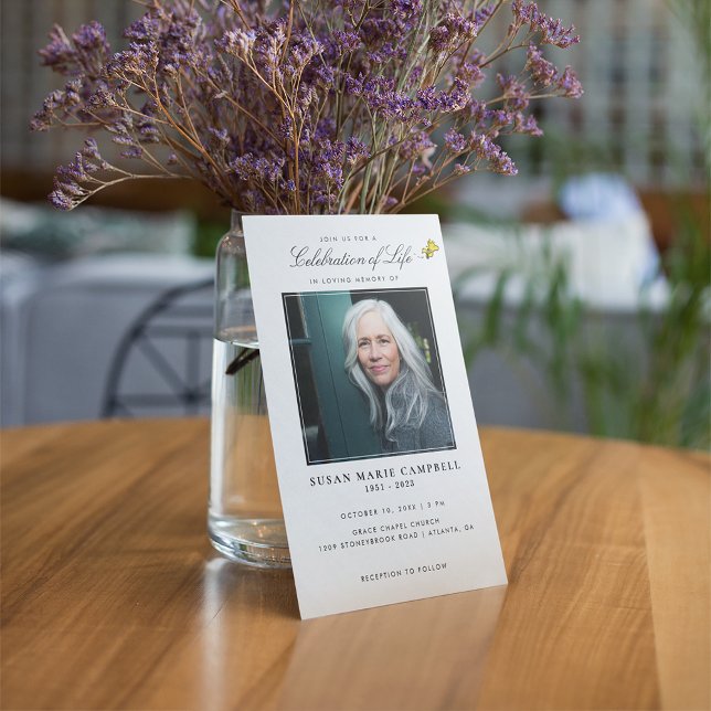 Invitación Snoopy & Woodstock Celebración de la vida con foto (Subido por el creador)