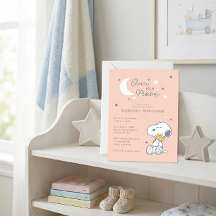 Invitación Snoopy & Woodstock   Sobre el Baby Shower de la Lu