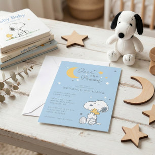 Invitación Snoopy & Woodstock   Sobre el Baby Shower de la Lu
