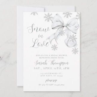 Invitación Snow in Love