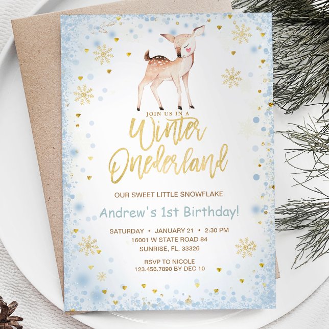 Invitación Snowflakes Navidades de Australia Nacimiento de re (Subido por el creador)