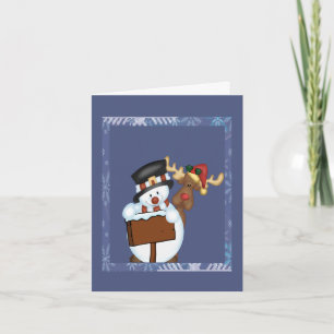 Invitación Snowman
