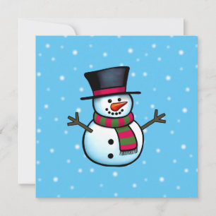 Invitación Snowman