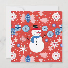 Invitación Snowman Chillin'