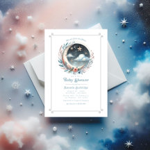 Sobre el Baby Shower celestial lunar