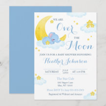 Sobre el Baby Shower del elefante de la luna