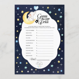 Invitación Sobre el juego de los precios de Baby Shower para 