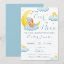 Sobre el lomo de niño Baby Shower