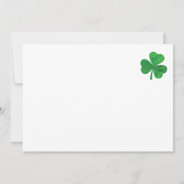 Invitación Sobres del Día de San Patricio – Verde Suerte de T