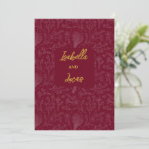 Sobres Royal Maroon personalizables