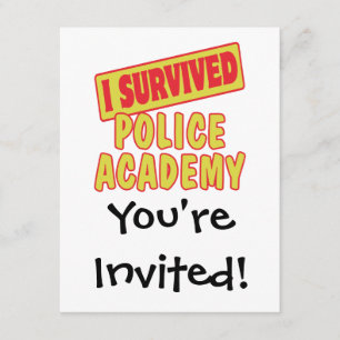 INVITACIÓN SOBREVIVI A LA ACADEMIA DE POLICÍA