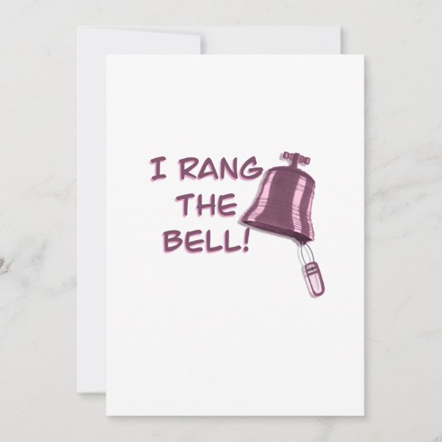 Invitación Sobreviviente del cáncer de mama (Anverso)