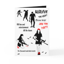 Sobrevivir al personalizable de Halloween de la no