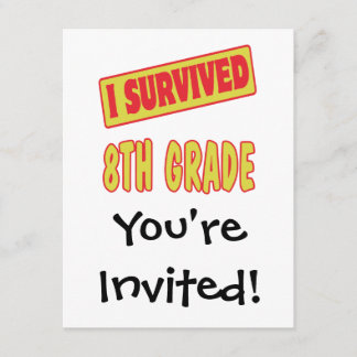 INVITACIÓN SOBREVIVIR EL 8º GRADO