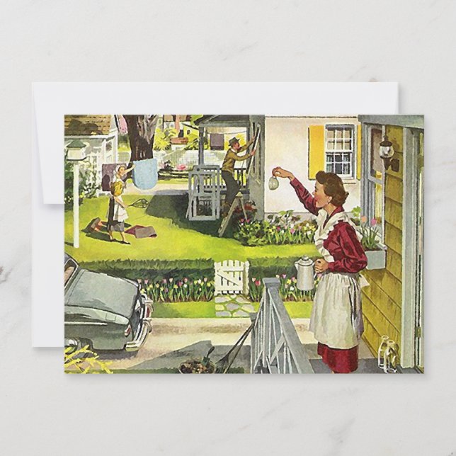 Invitación social de la reunión de la vigilancia (Anverso)