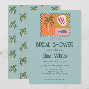 Invitación Soiree Bridal Shower Moderna PERSONALIZADO Cute