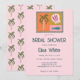 Invitación Soiree Bridal Shower Moderna PERSONALIZADO Cute