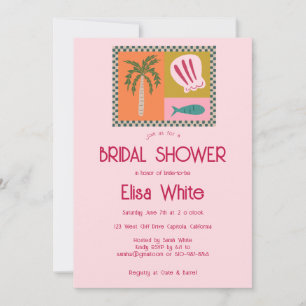 Invitación Soiree Bridal Shower Moderna PERSONALIZADO Cute