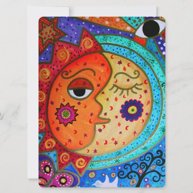 INVITACIÓN SOL CELESTIAL Y BODA DE LA LUNA ABSTRACT PAPAS (Anverso)