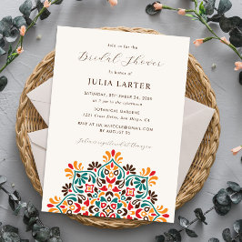 Invitación Sol Naciente Boho Floral Rústico Mandala Boda