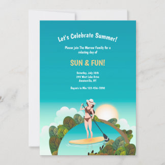 Invitación Sol y diversión