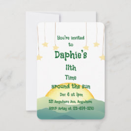 Invitación Sol y Estrellas