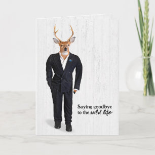 Invitación Solicitud Big Buck Best Man