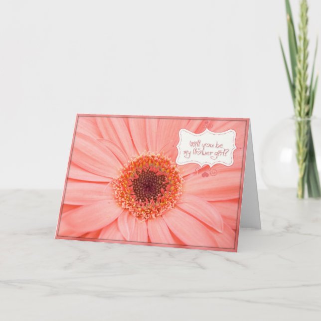 Invitación Solicitud de chica de Flor (Anverso)