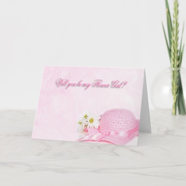 Invitación Solicitud de chica de Flor (Anverso)
