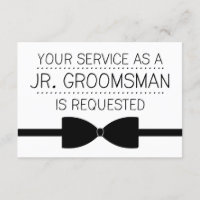 Solicitud de Groomsman Junior| Groomsmen