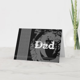 Invitación Solicitud de Padrino al Papá - Diseño monocromo Ed