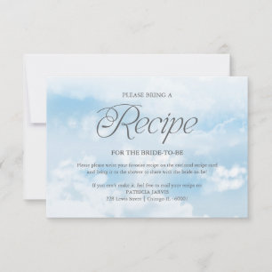 Invitación Solicitud de Receta de Despedida de Soltera en Nub
