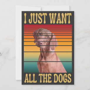 INVITACIÓN SOLO QUIERO TODOS LOS PERROS