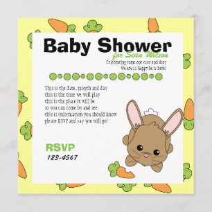 Invitación Solo un pedazo de zanja